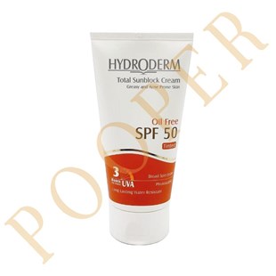 کرم ضد آفتاب فاقد چربی هیدرودرم spf50