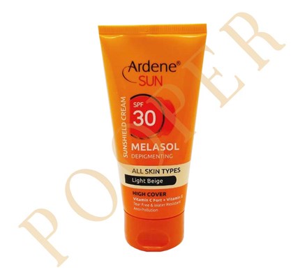 ضدآفتابMELASOL آردن بژ روشن SPF30