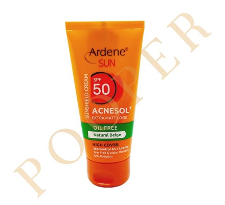 ضدآفتاب فاقد چربی آردن بژ طبیعی spf50