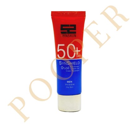 کرم ژل ضدآفتاب سان شیلد ساین اسکین مناسب آقایان spf50